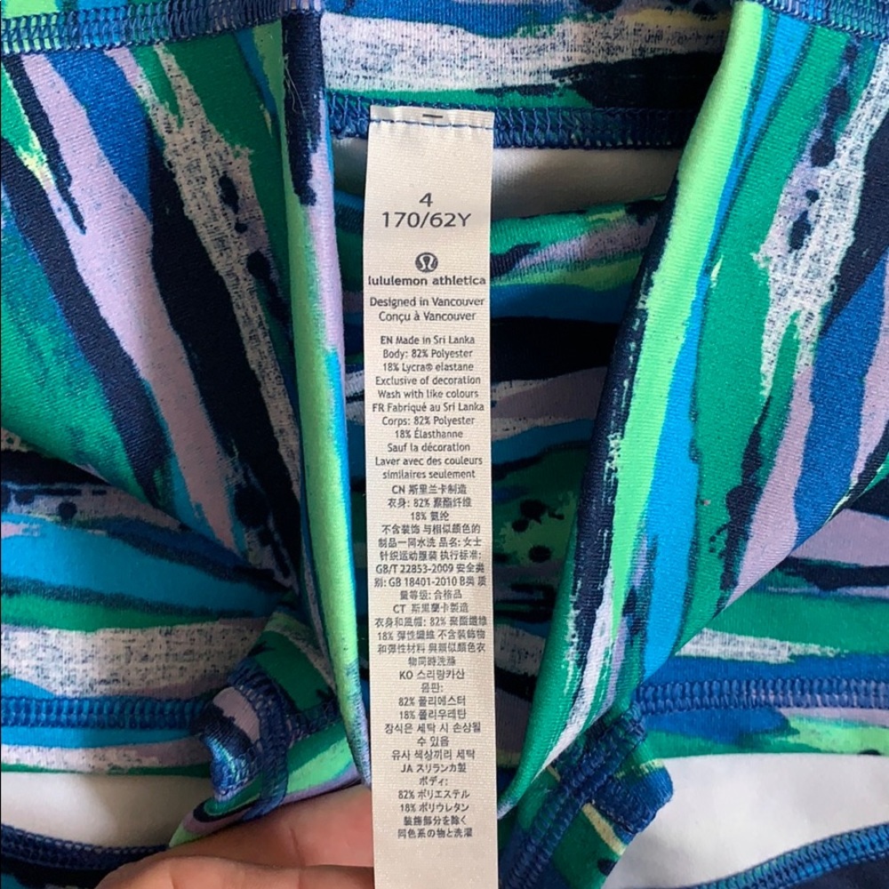 🆕LULULEMON SZ 4 BOOGIE SHORT ROLL-DOWN BNWT - Picture 6 of 9